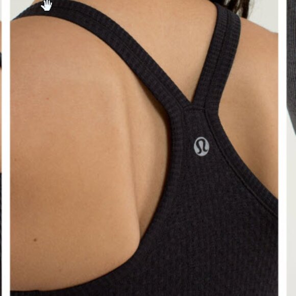 Lululemon Ebb to Street Tank sz 4 Black - Picture 7 of 8